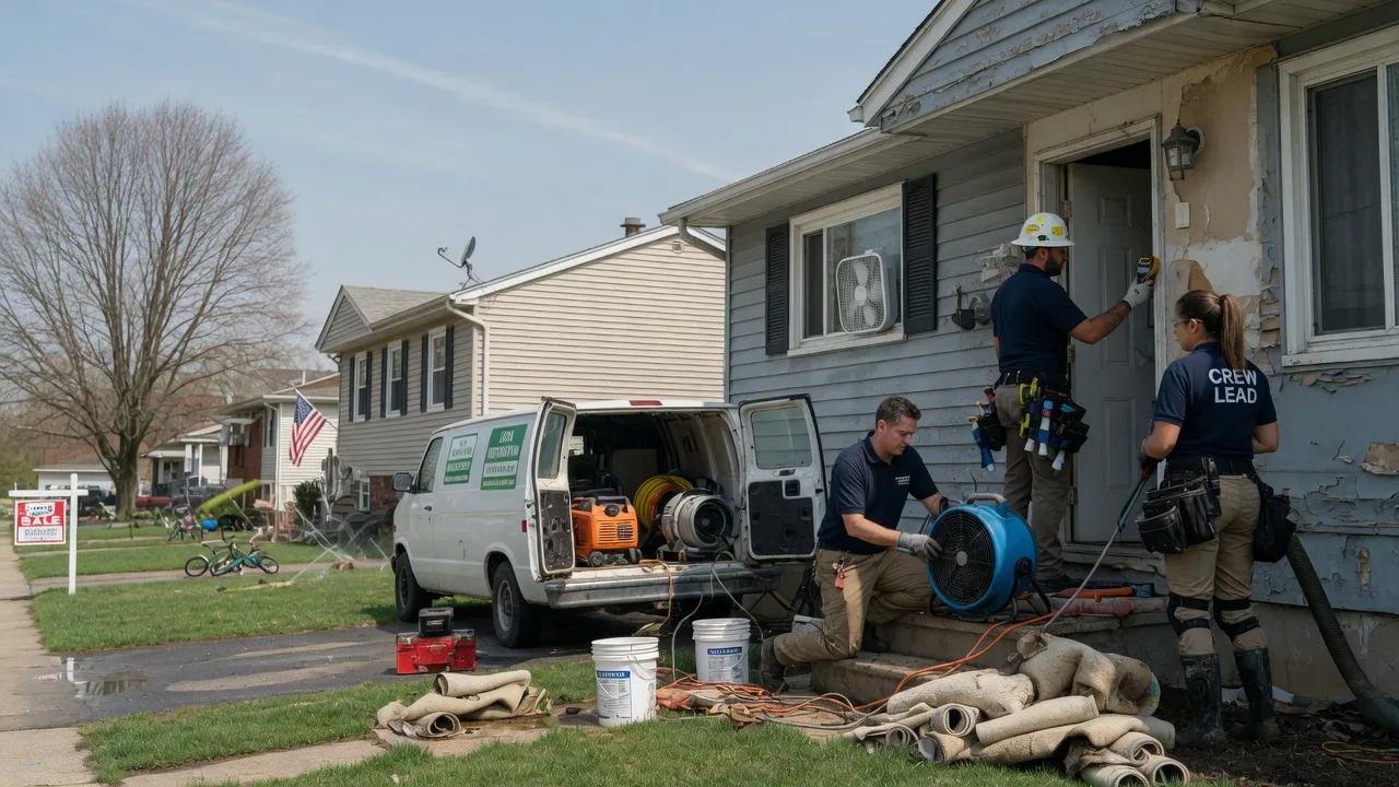 Flood Cleanup in Mount Morris, NY near me